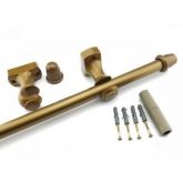 Kit Varão Para Cortina De 1,5 Metros  - 19mm
