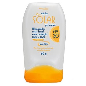 BLOQUEADOR SOLAR FACIAL EM GEL CREME FPS-30 - 60 G