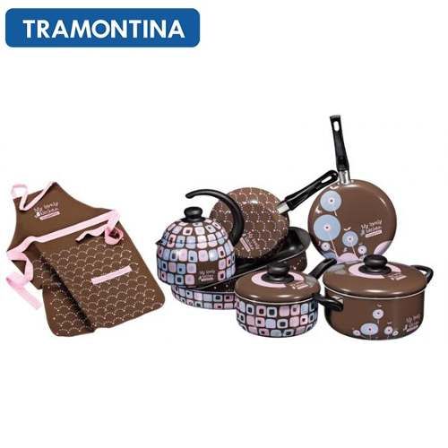 Jogo De Panelas Tramontina 8 Peças